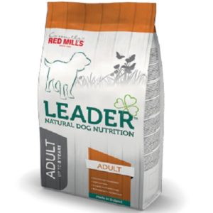 Ξηρά τροφή για ενήλικους μεσαίου μεγέθους σκύλους RED MILLS LEADER ADULT medium κοτόπουλο 12kgr