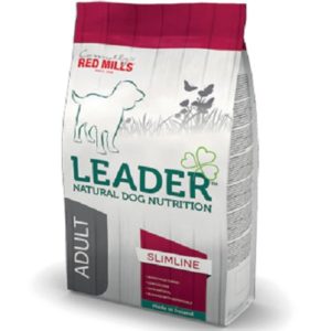 Ξηρά τροφή light για ενήλικους μεσαίου μεγέθους σκύλους RED MILLS LEADER ADULT SLIMLINE medium γαλοπούλα 12kgr