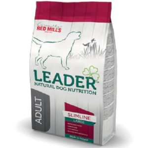 Ξηρά τροφή light για ενήλικους μεγαλόσωμους σκύλους RED MILLS LEADER ADULT SLIMLINE large γαλοπούλα 12kgr