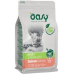 Ξηρά τροφή για ενήλικες στειρωμένες γάτες OASY ADULT STERILISED salmon 7.5kgr