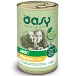 Κονσέρβα σκύλου OASY PATE ADULT chicken 400gr συσκευασία 12 τεμαχίων