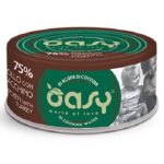 Κονσέρβα για ενήλικη γάτα OASY MORE LOVE ADULT κοτόπουλο-γαλοπούλα 70gr (24τεμάχια)