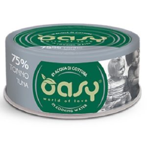 Κονσέρβα για ενήλικη γάτα OASY MORE LOVE ADULT τόνος 70gr (24τεμάχια)