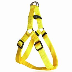 Σαμαράκι σκύλου ιμάντας PLAIN LINE HARNESS TYPE A κίτρινο medium