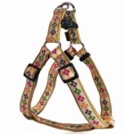 Σαμαράκι σκύλου ιμάντας ROMB LINE HARNESS TYPE A Εκρού large