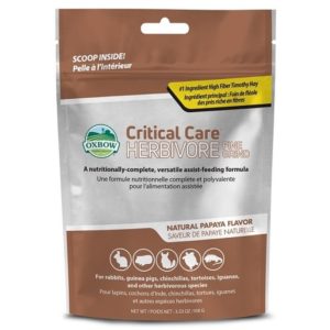ΚΛΙΝΙΚΗ ΔΙΑΙΤΑ για κουνέλια OXBOW CRITICAL CARE PAPAYA 100GR