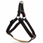 Σαμαράκι σκύλου διπλής στρώσης με μαξιλάρι STRIPES HARNESS WITH SOFT FILLING TYPE A μαύρο small