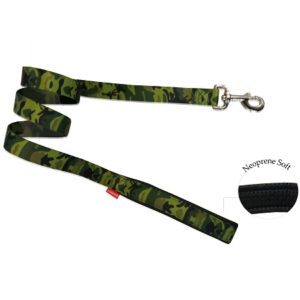 Οδηγός σκύλου neoprene MOTIVO CAMO LEASH WITH NEOPRENE extra small