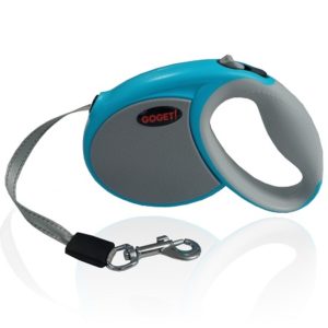 Οδηγός σκύλου πτυσσόμενος GOGET AUTOMATIC LEASH TAPE BLUE extra small breeds 3m