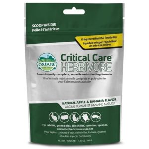 ΚΛΙΝΙΚΗ ΔΙΑΙΤΑ για κουνέλια OXBOW CRITICAL CARE APPLE BANANA 141GR