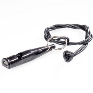 Σφυρίχτρα εκπαίδευσης σκύλου μονή από κέρατο βουβαλιού 7cm