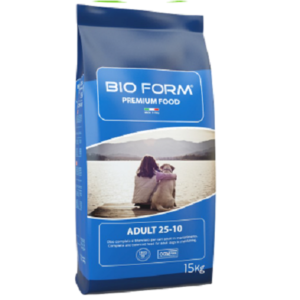 Ξηρά τροφή για ενήλικους σκύλους BIOFORM PREMIUM ADULT 15kgr