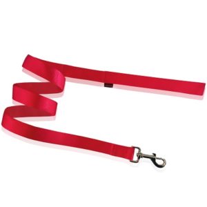 Οδηγός σκύλου ιμάντας SINGLE LAYER LEASH κόκκινο