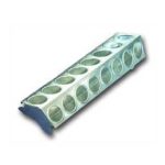 Ταΐστρα νεοσσών μεταλλική με τρύπες 48cm