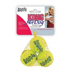 Παιχνίδι σκύλου KONG AIR DOG TENNIS BALL WITH SQUEAKER Medium 3τμχ