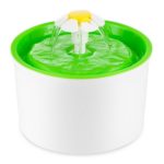 Ποτίστρα σκύλου και γάτας σιντριβάνι ROUND WATER FOUNTAIN with FLOWER 1,6lt (05582)