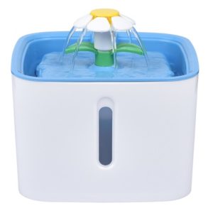Ποτίστρα σκύλου και γάτας σιντριβάνι BLUE SQUARE WATER FOUNTAIN 2,5lt (05583)