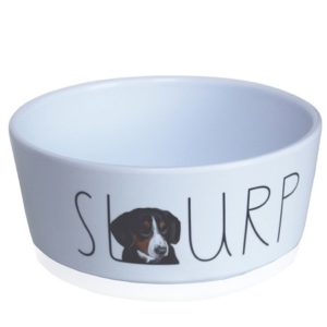 Mπωλ φαγητού/νερού για σκύλο & γάτα DURABLE MELAMINE BOWL SLURP 500ml