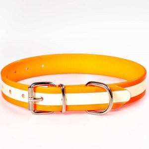 Περιλαίμιο σκύλου PVC Biothane Φωσφοριζέ
