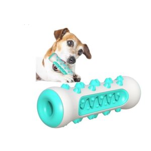 Οδοντικό παιχνίδι υψηλής αντοχής, σχέδιο κόκαλo για μεσαίου και μεγάλου μεγέθους σκυλιά Hard Bone Dog Toothbrush  Γκρι / Μπλε