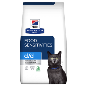 Ξηρά τροφή γάτας ΚΛΙΝΙΚΗ ΔΙΑΙΤΑ HILL'S PD d/d Feline duck & Green Pea Formula 1.5kg