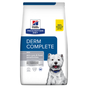 Ξηρά τροφή σκύλου ΚΛΙΝΙΚΗ ΔΙΑΙΤΑ HILL'S PD CANINE Derm complete mini 1kg