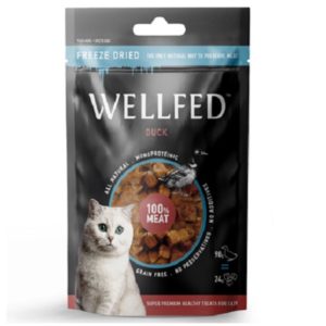 Σνακ για γάτες WELLFED PURE DUCK 24gr