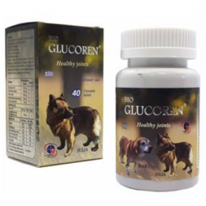 Διατροφικό συμπλήρωμα για μυοσκελετικό για σκύλο GLUCOREN 40 tabs