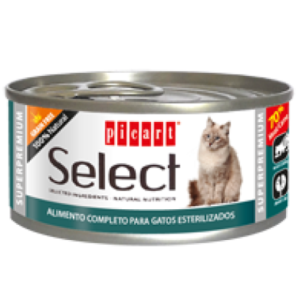 Κονσέρβα γάτας SELECT Wet Cat Sterilised 100gr