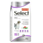 Ξηρά τροφή για ενήλικες γάτες SELECT Adult Cat Chicken & Rice Super premium 2kg