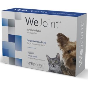 Διατροφικό συμπλήρωμα για μυοσκελετικό για μικρόσωμους σκύλους και γάτες  WEJOINT  small breeds & cats 30 tabs