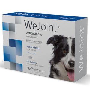 Διατροφικό συμπλήρωμα για μυοσκελετικό για μεσαίου μεγέθους σκύλους WEJOINT medium breeds 30 tabs