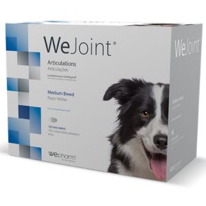 Διατροφικό συμπλήρωμα για μυοσκελετικό για μεσαίου μεγέθους σκύλους WEJOINT medium breeds 120 tabs
