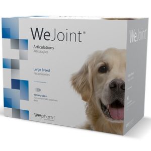Διατροφικό συμπλήρωμα για μυοσκελετικό για μεγαλόσωμους σκύλους WEJOINT large breeds 120 tabs