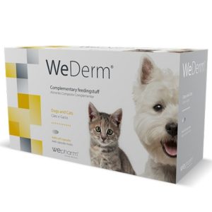 Διατροφικό συμπλήρωμα για δέρμα για σκύλο και γάτα WEDERM 240 caps