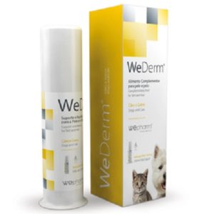 Διατροφικό συμπλήρωμα για δέρμα για σκύλο και γάτα WEDERM 100ml