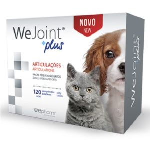 Διατροφικό συμπλήρωμα για μυοσκελετικό για μικρόσωμους σκύλους και γάτες  WEJOINT PLUS small breeds & cats 120 tabs