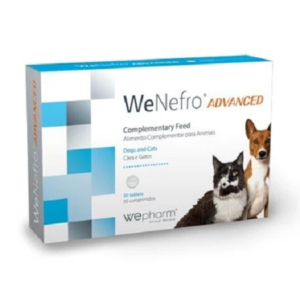 Διατροφικό συμπλήρωμα για υποστήριξη της νεφρικής λειτουργίας για σκύλο και γάτα WENEFRO Advanced 30 Δισκία