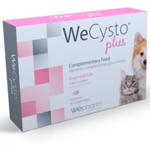 Διατροφικό συμπλήρωμα για υποστήριξη του ουροποιητικού για σκύλο και γάτα WECYSTO PLUS 30tabs