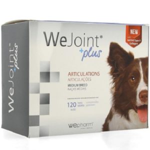 Διατροφικό συμπλήρωμα για μυοσκελετικό για μεσαίου μεγέθους σκύλους WEJOINT PLUS medium breeds 120 tabs