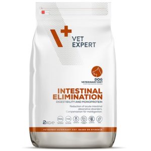 Ξηρά τροφή σκύλου ΚΛΙΝΙΚΗ ΔΙΑΙΤΑ VET EXPERT Intestinal dog elimination 2 kg
