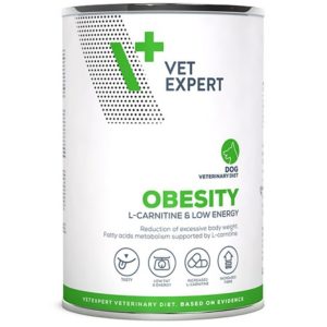 Κονσέρβα σκύλου ΚΛΙΝΙΚΗ ΔΙΑΙΤΑ VET EXPERT Obesity dog 400 gr συσκευασία 6τμχ