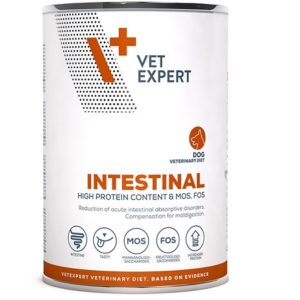 Κονσέρβα σκύλου ΚΛΙΝΙΚΗ ΔΙΑΙΤΑ VET EXPERT Intestinal dog 400 gr συσκευασία 6τμχ