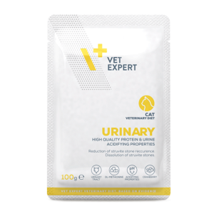 Φακελάκι γάτας ΚΛΙΝΙΚΗ ΔΙΑΙΤΑ VET EXPERT Urinary cat 100 gr συσκευασία 12τμχ