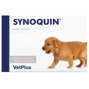 Διατροφικό συμπλήρωμα για την ανάπτυξη του μυοσκελετικού του σκύλου SYNOQUIN GROWTH 1X60 tabs
