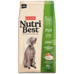 Ξηρά τροφή για ενήλικους σκύλους PICART NUTRIBEST LAMB & RICE 15KG