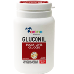 Διατροφικό συμπλήρωμα τον έλεγχο της ισορροποίας της γλυκόζης στον οργανισμό (διαβήτης) για σκύλο και γάτα GLUCONIL 192mg / 90 CAPS LEVER SUGAR.GLUCOSE