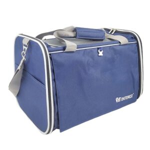 Τσάντα μεταφοράς σκύλου και γάτας PET BAG OXFORD BLUE 41X29X29CM