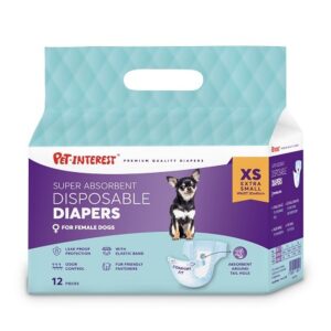 Πάνα-βρακάκι για θηλυκό σκύλο PET DIAPERS FEMALE XS 1-2.5KGR