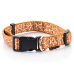 Οδηγός σκύλου ιμάντας DOG COLLAR GIRAFFE / BROWN L 2.5 X 47-70CM
